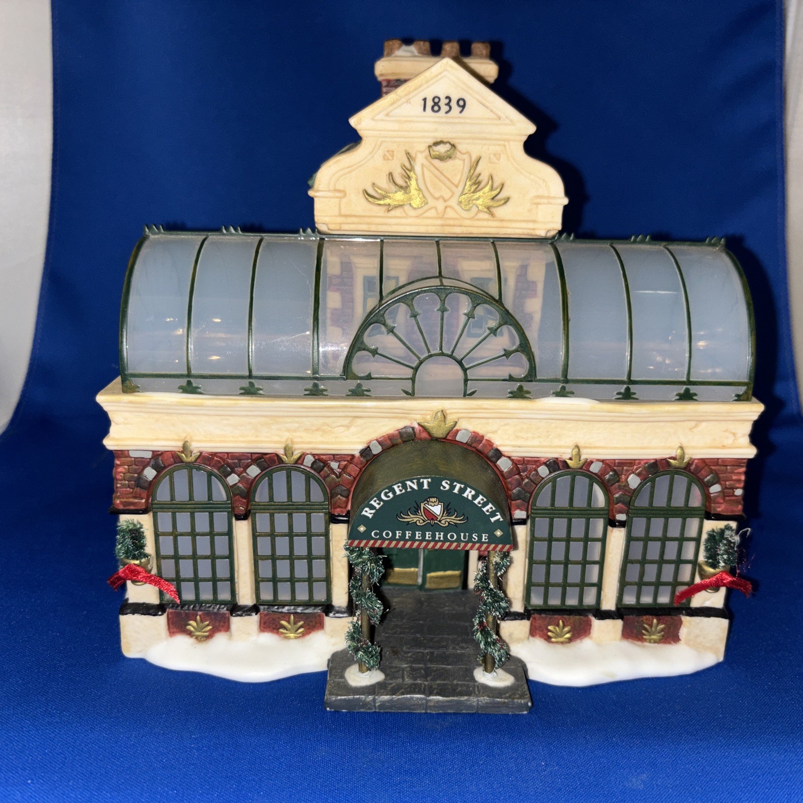 Vtg. Dept 56 Dickens Village Regent Street Coffeehouse 1839 Retired No Light