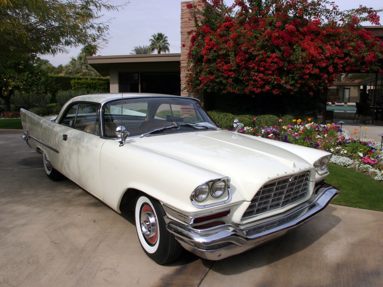Cars 1958 chrysler 300d hardtop coupe luxury Art Print Poster 11x17