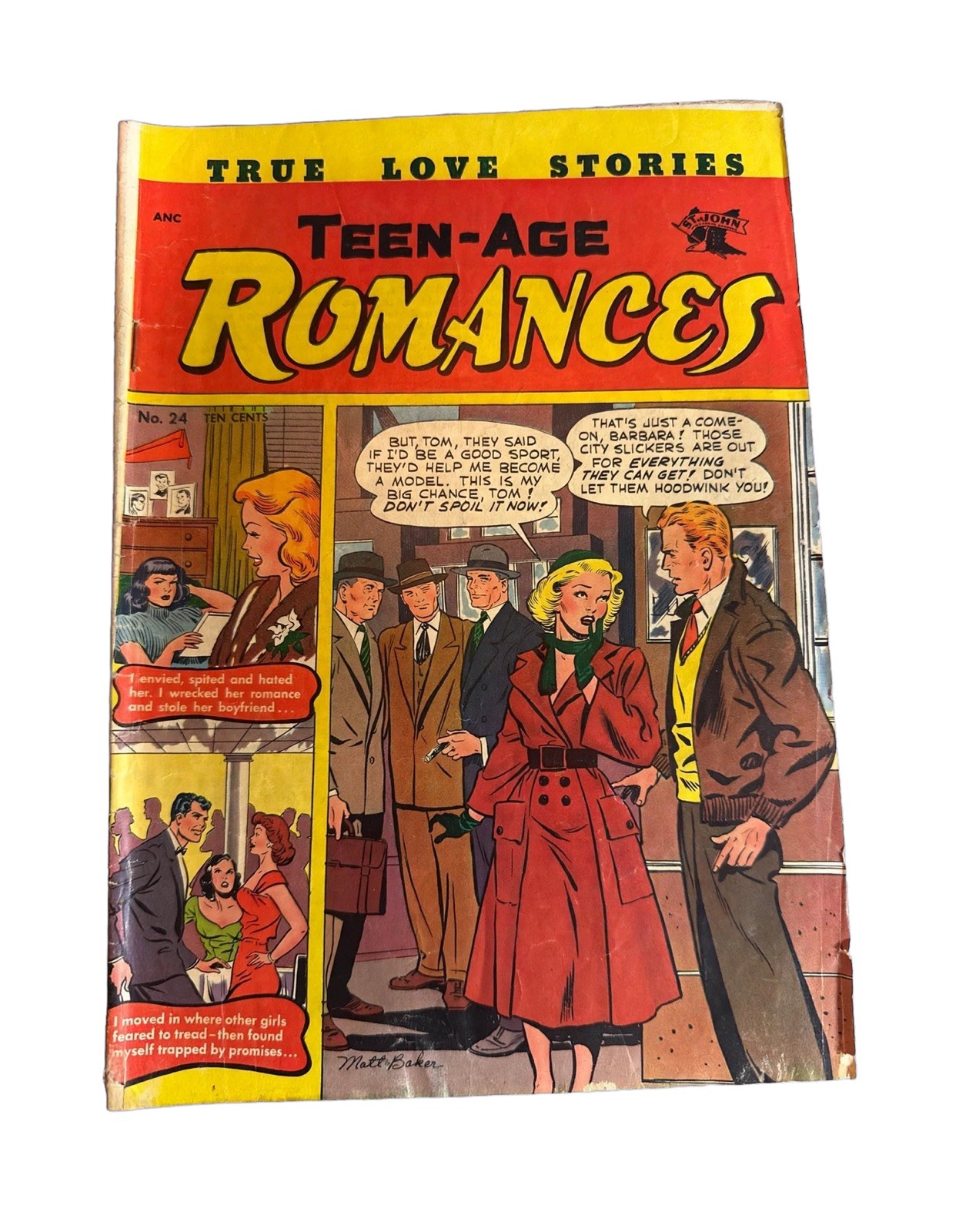 Teen-Age Romances #24 (St. John August 15, 1952)