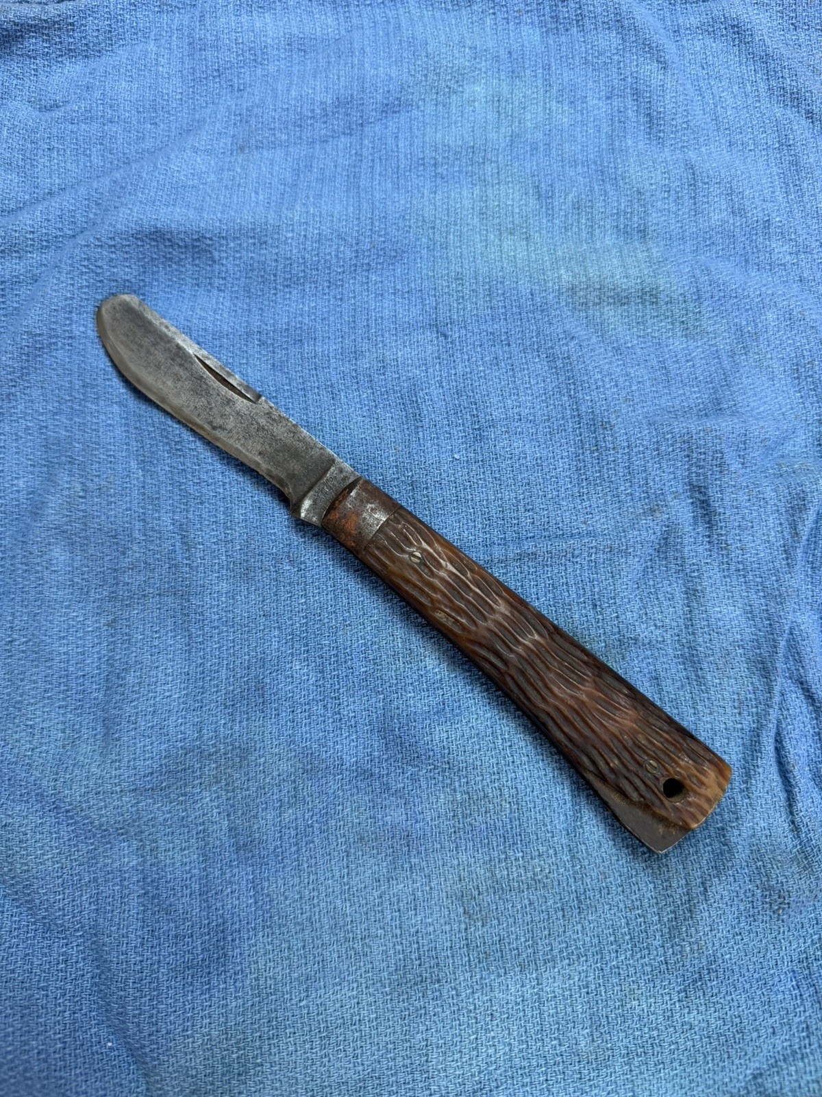 Antique rare 1872-1926 Miller Bros Cut Co Navy Sailors rope Knife