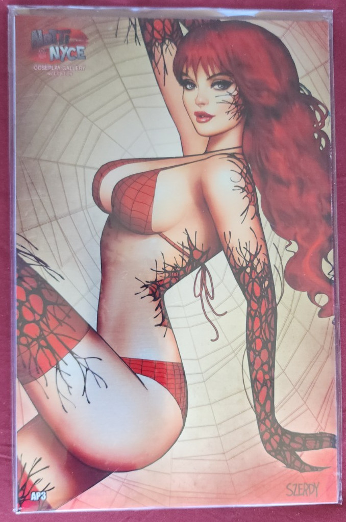 Szerdy Notti & Nyce Gold Metal Carnage-ized Mary Jane LTD Artist Proof NM+ Szerdy Notti & Nyce Gold Metal Carnage-ized Mary Jane LTD Artist Proof NM+