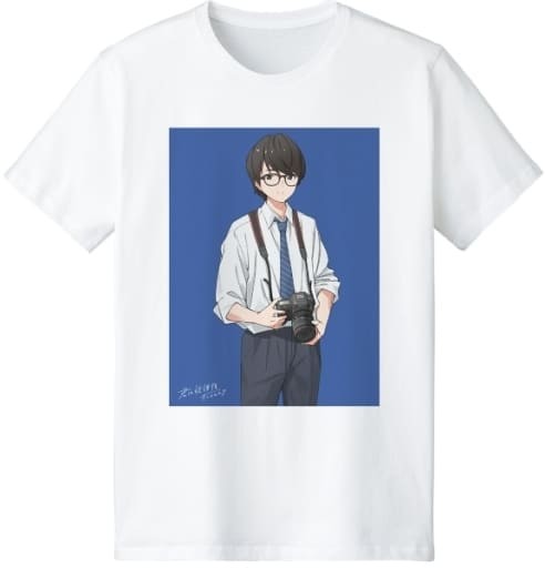 Kimi wa Houkago Insomnia Art T-Shirt White Mens L Japan Authentic