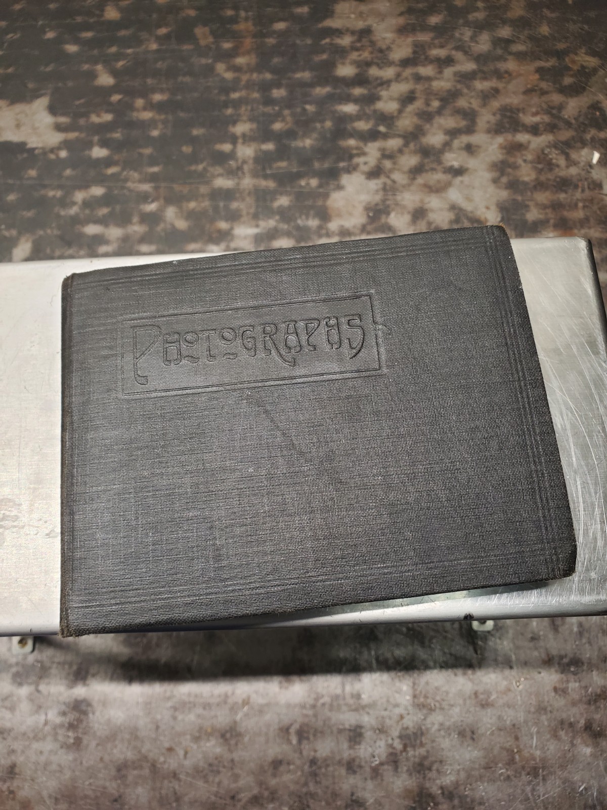 Antique Photograph Binder. 1910-20 Pennsylvania Road Work/WW-1