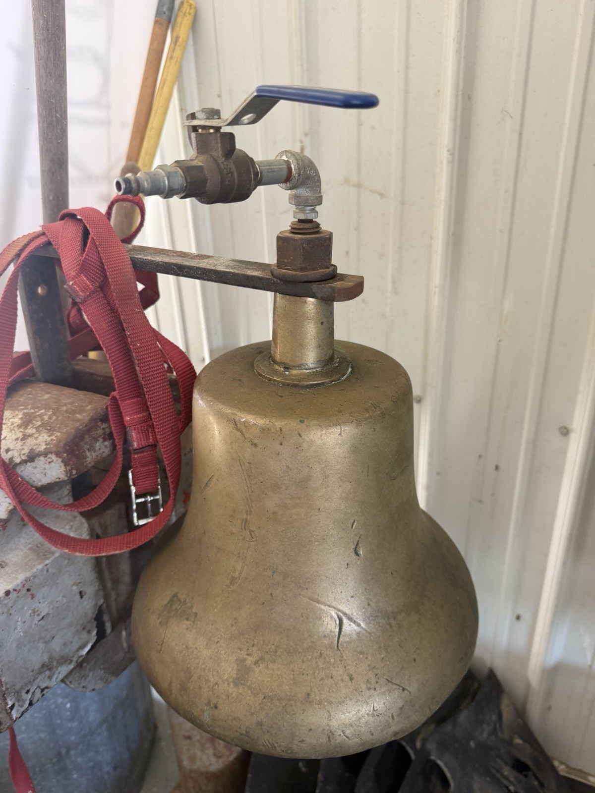 EMD Locomotive Bell Bronze 12” GRAHAM-WHITE Clapper 60lbs Vintage EMD Locomotive Bell Bronze 12” GRAHAM-WHITE Clapper 60lbs Vintage