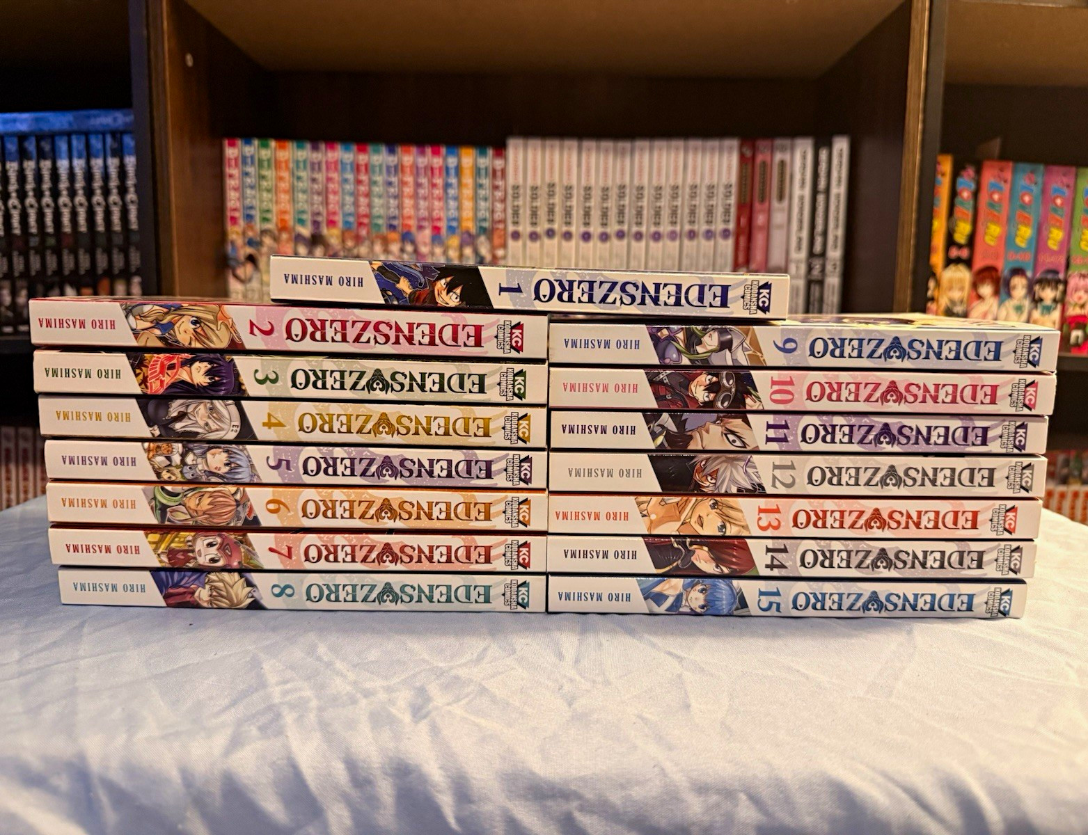 Edens Zero Manga Lot Vol. 1-15 English Trade Paperback Kodansha Hiro Mashima
