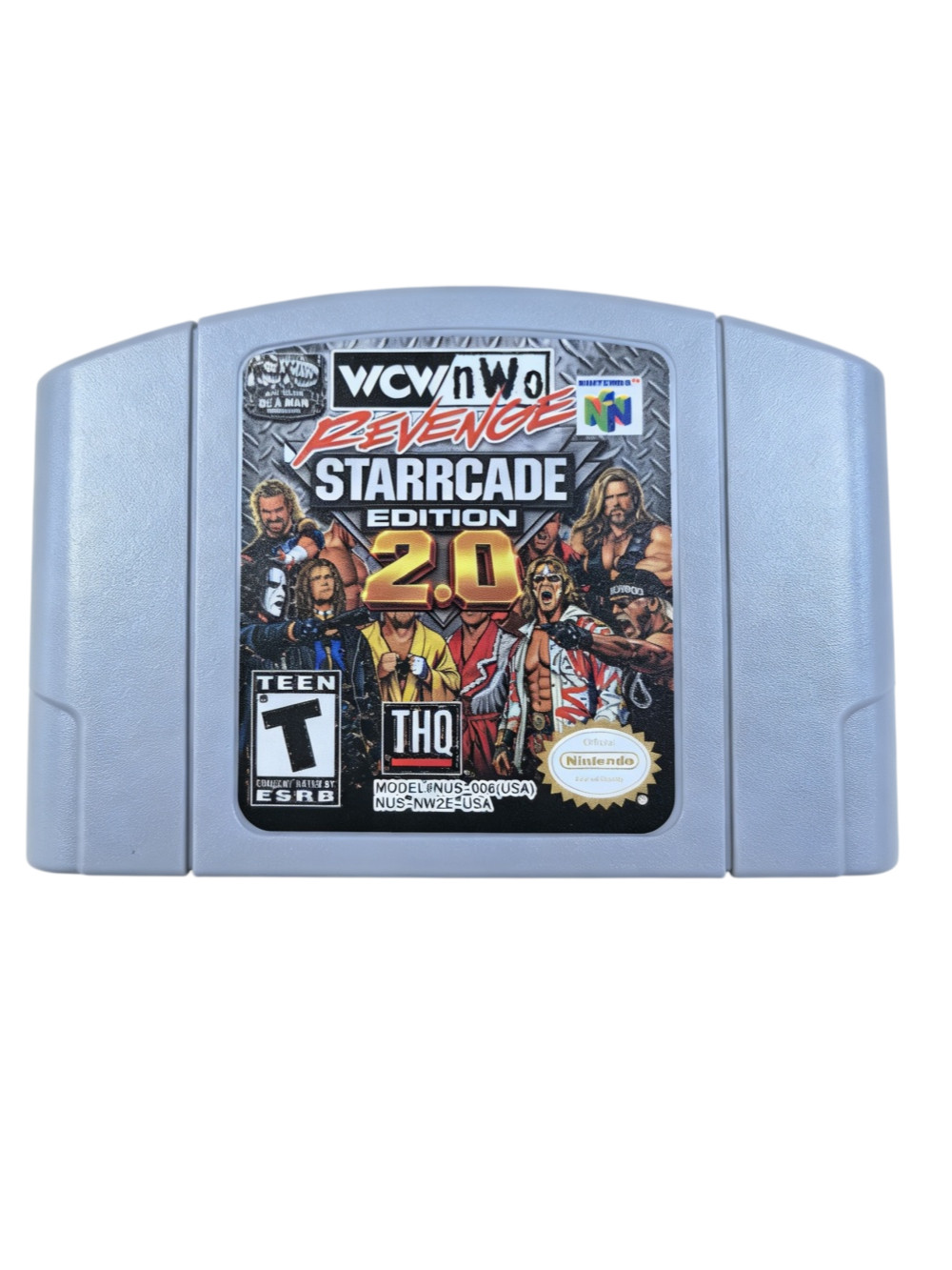 WCW-nWo Revenge Starrcade Edition 2. 0Games Cartridge for N64 Console US Version