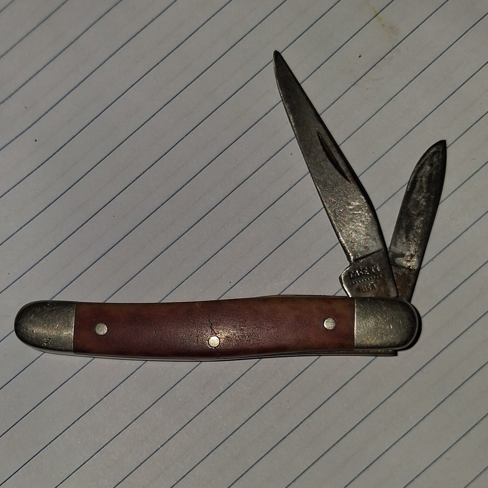 Vintage 1981 Case XX USA 9 Dot SR 62027 Pocket Knife 2 Blade Vintage 1981 Case XX USA 9 Dot SR 62027 Pocket Knife 2 Blade