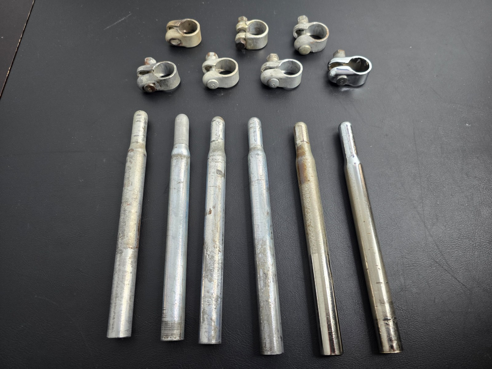 1960s Schwinn S Bolt Seat Post Clamps Vintage Lot Panther Typhoon American Tiger