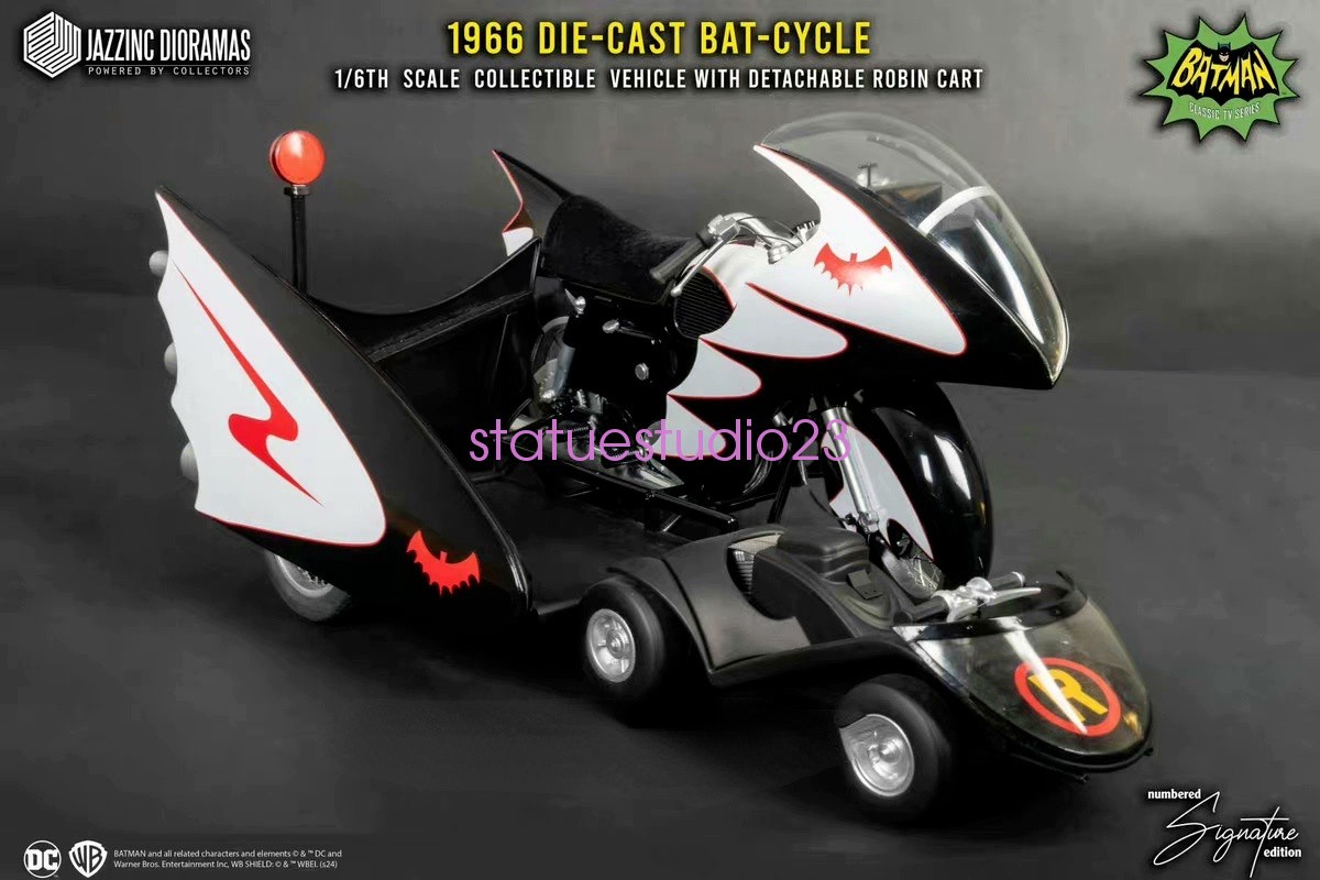Jazzinc Batman Alloy Motorcycle 1/6  Model Collectible Limited Only 1