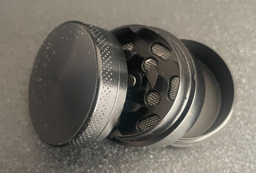 NEW Mini Grinder Crusher Tobacco Herb Spice Metal Alloy Portable 3 Chamber Tiny