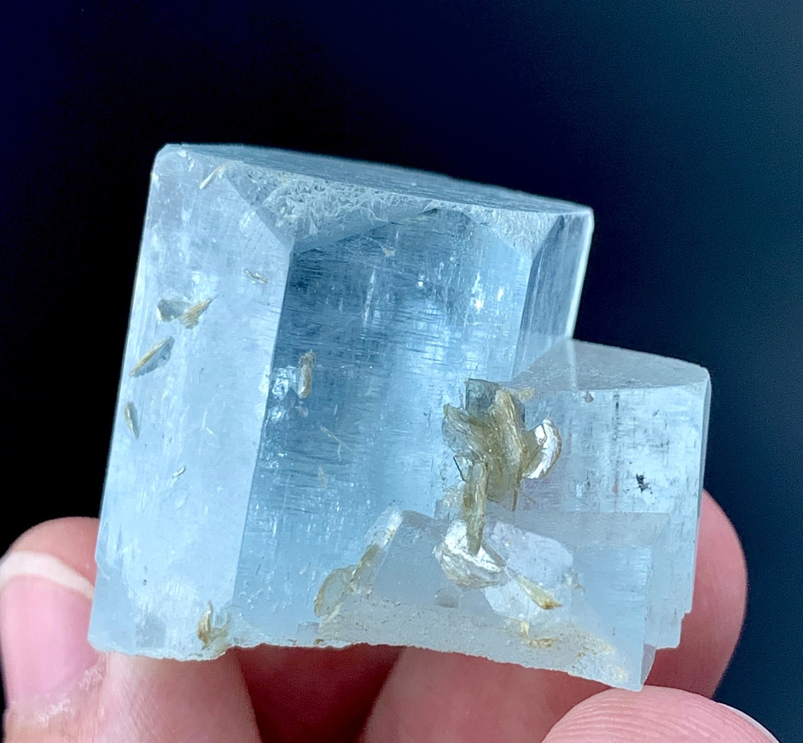234 Carat Aquamarine Crystal Specimen From Skardu Pakistan