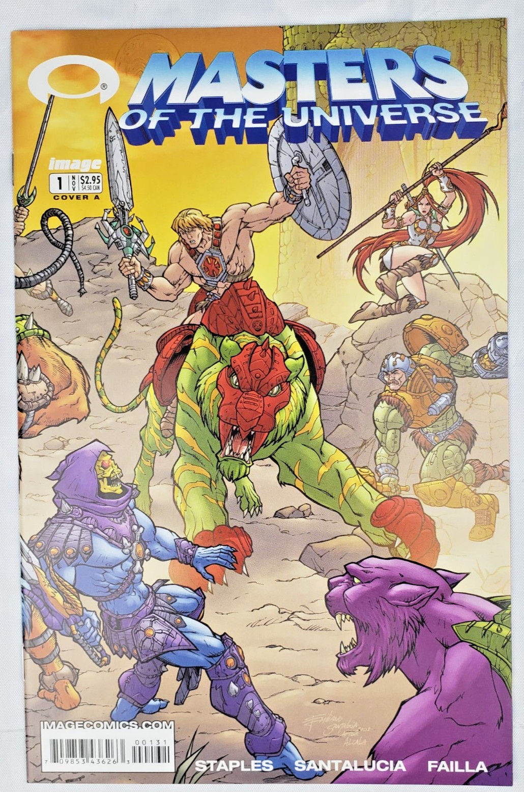 Masters of the Universe 2002 Mini-Series #1 Cvr A NM Invincible 1 Preview Image