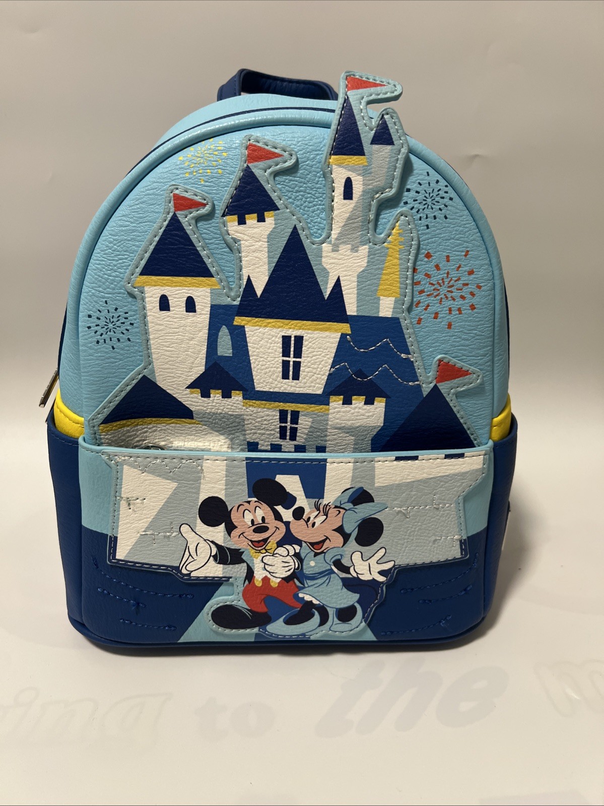 Disney Parks Disneyland 65th Anniversary Loungefly Mini Backpack Brand New