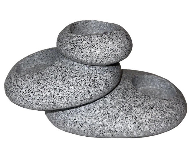 Nantucket Fun Home Stacked Stones Candle Tea Light Holder Nantucket Fun Home Stacked Stones Candle Tea Light Holder