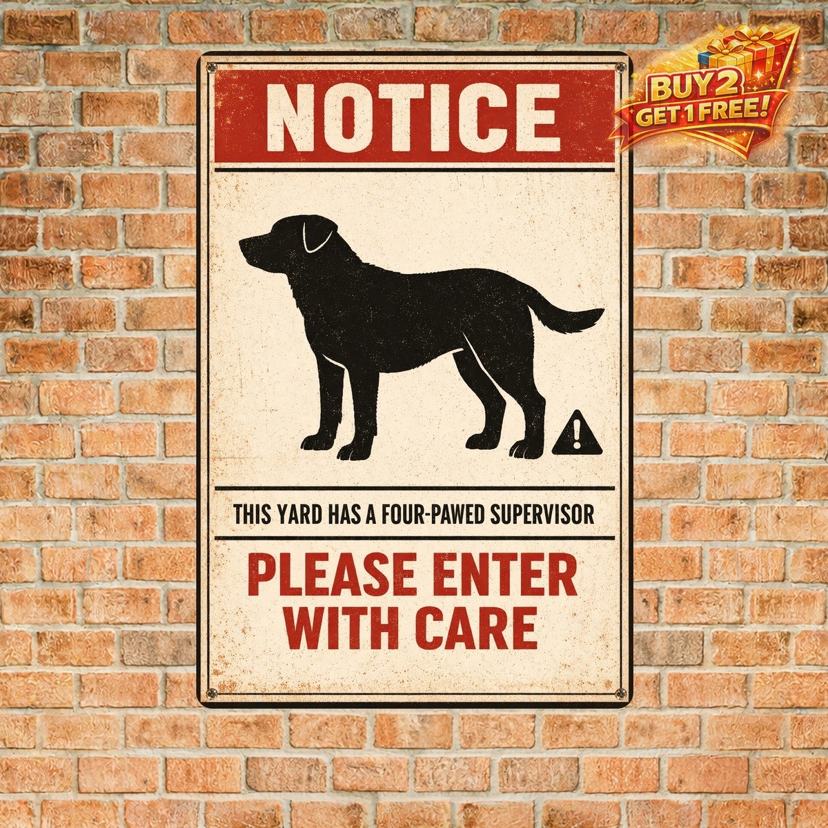 Flat Coated Retriever Dog Vintage Style 8x12 Metal Sign Pet Decor
