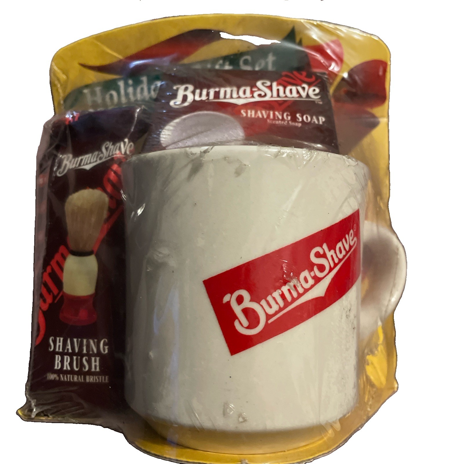 Burma-Shave Mug Set New In Packaging NOS Vintage Burma-Shave Mug Set New In Packaging NOS Vintage
