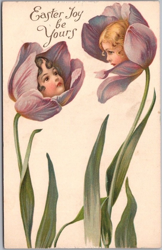 1910s Fantasy Postcard \