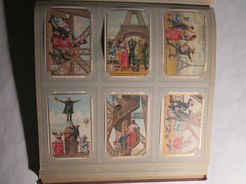 CHROMOS LIEBIG - Complete 255 Series - 1899 Eiffel Tower Rise