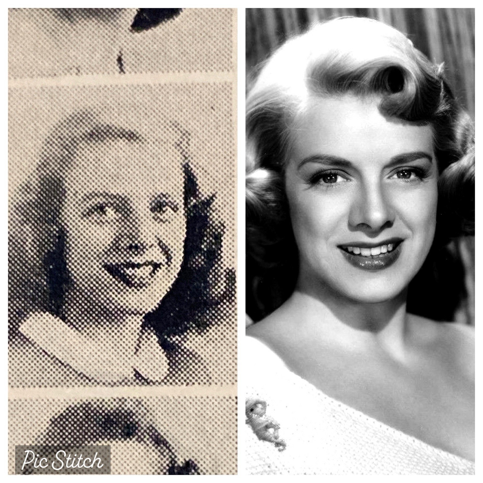 ROSEMARY CLOONEY High School Yearbook WHITE CHRISTMAS Singer Actress Dancer