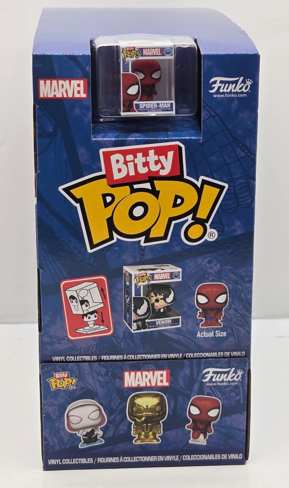 Funko Bitty Pop Spider-Man Mystery Box (32 Piece Singles) Vinyl Figures