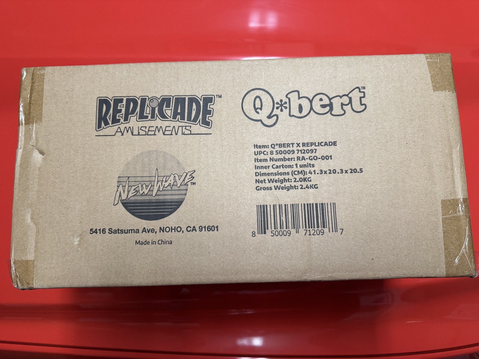 NEW Q*bert Replicade Arcade Toy Scale by New Wave Toys