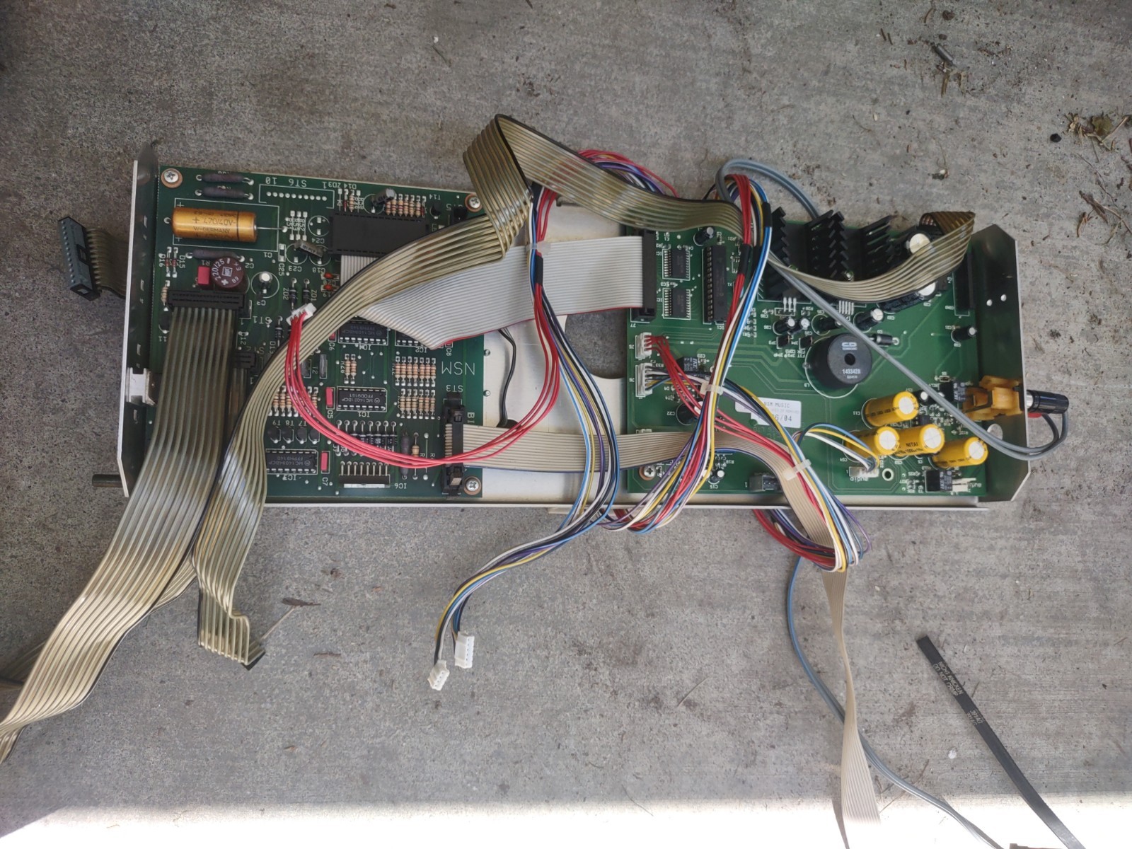 nsm grand arcade jukebox player mech pcbs #2122