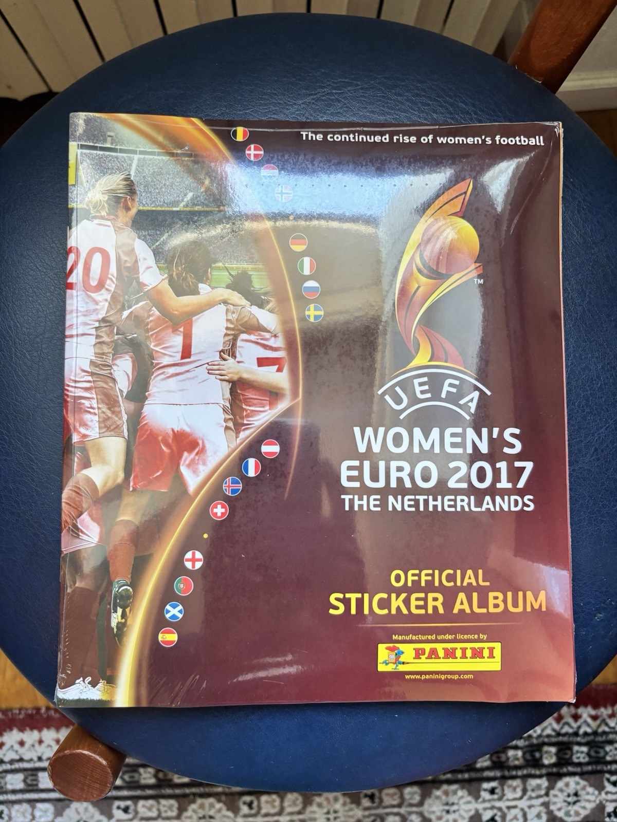 PANINI SEALED/Sealed EURO 2017 WOMEN'S Netherlands Figure Album PANINI SEALED/Sealed EURO 2017 WOMEN'S Netherlands Figure Album