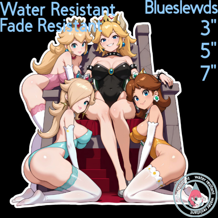 Bowsette Peach Daisy Rosalina 3 Bowsette Peach Daisy Rosalina 3