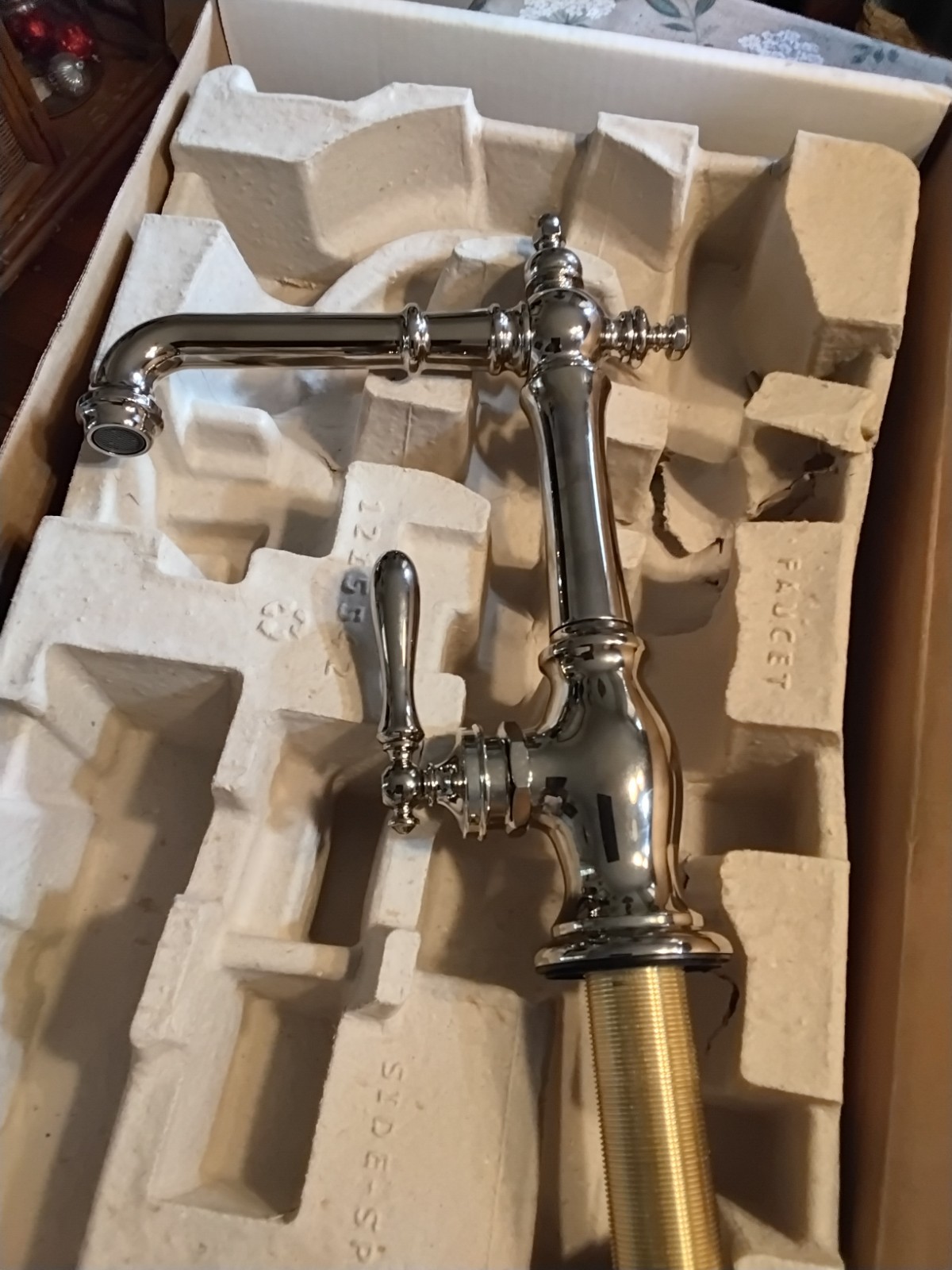 Kohler Artifacts nickel plated single handle bar faucet 99267-sn Kohler Artifacts nickel plated single handle bar faucet 99267-sn