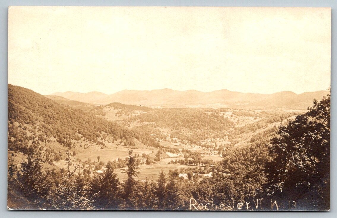 RPPC Rochester Vermont Postcard c1915 RPPC Rochester Vermont Postcard c1915