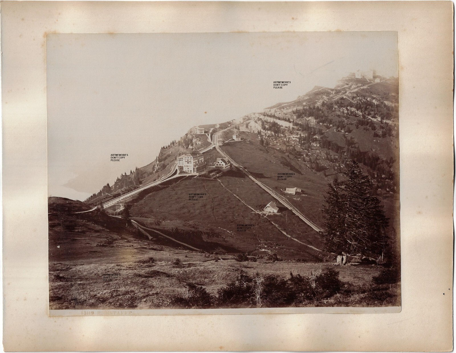 Switzerland 16 photos 19th century Meiringen Pilatusbahn Grindelwald Zurich ... mountains