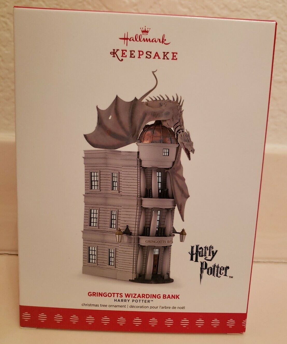 Hallmark Keepsake Harry Potter Ornament Gringotts Wizarding Bank 2017