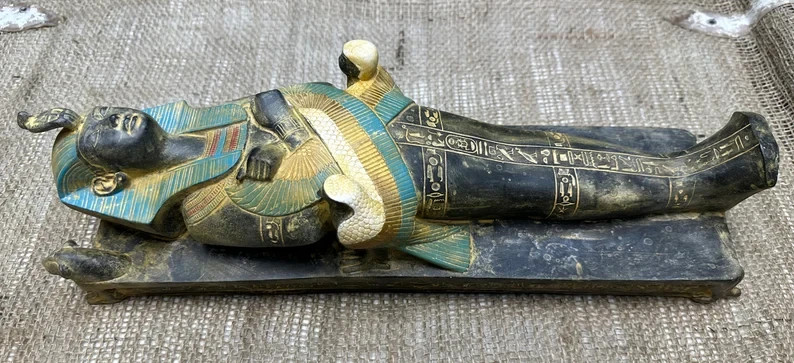 Tutankhamun Rare Pharaonic shrine : Authentic Ancient Egyptian Artifact 1334 BC