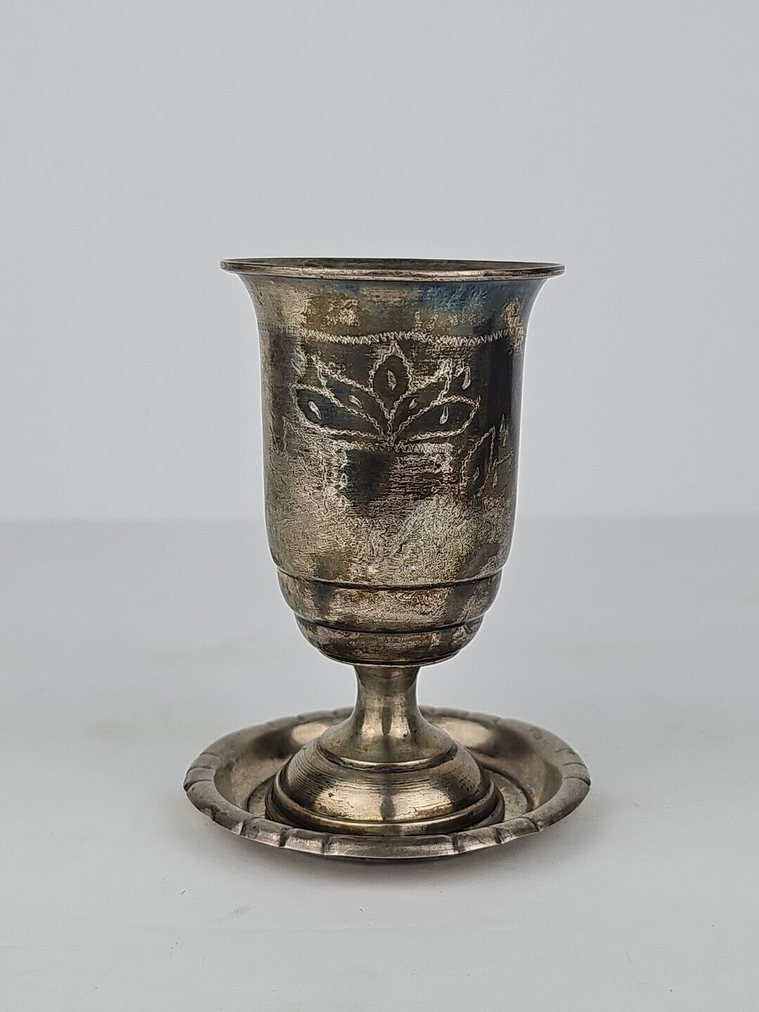 antique kiddush cup silver 833