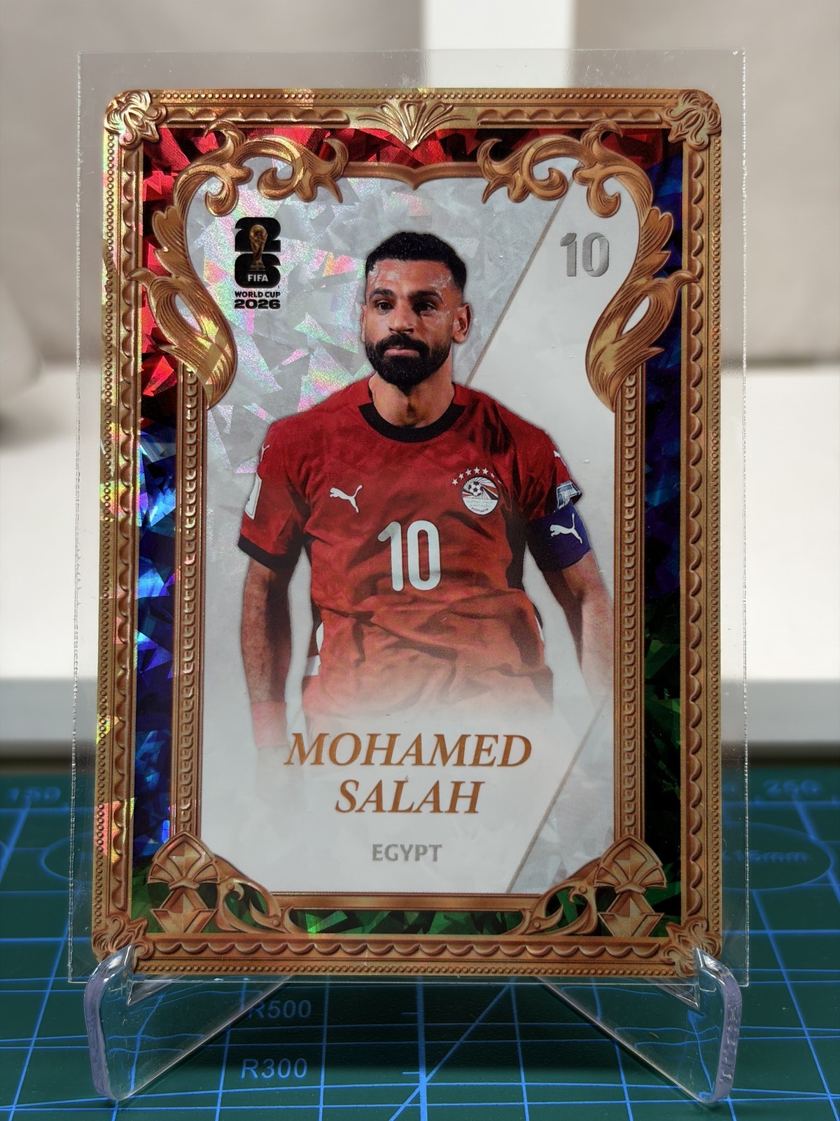 Panini Kayou 2026 Soccer Mohamed Salah Egypt Gold Foil Single Card #705 NM Panini Kayou 2026 Soccer Mohamed Salah Egypt Gold Foil Single Card #705 NM