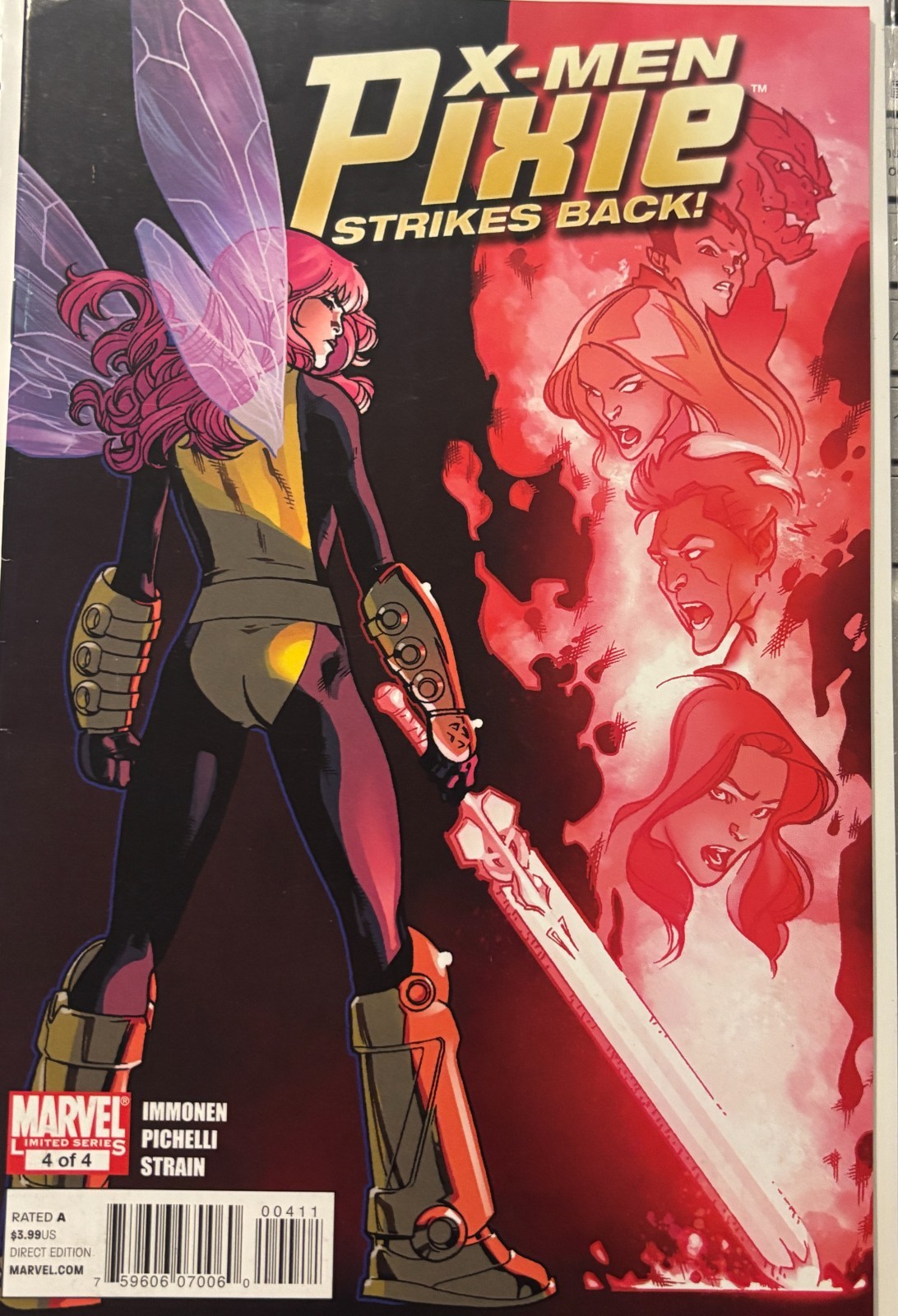 X-Men: Pixie Strikes Back: #4 Marvel 2010 NM/M X-Men: Pixie Strikes Back: #4 Marvel 2010 NM/M