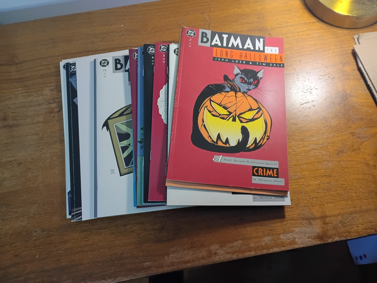 BATMAN LONG HALLOWEEN # 1 - 13  (-7)  + DARK KNIGHT SPECIAL GHOSTS & MADNESS