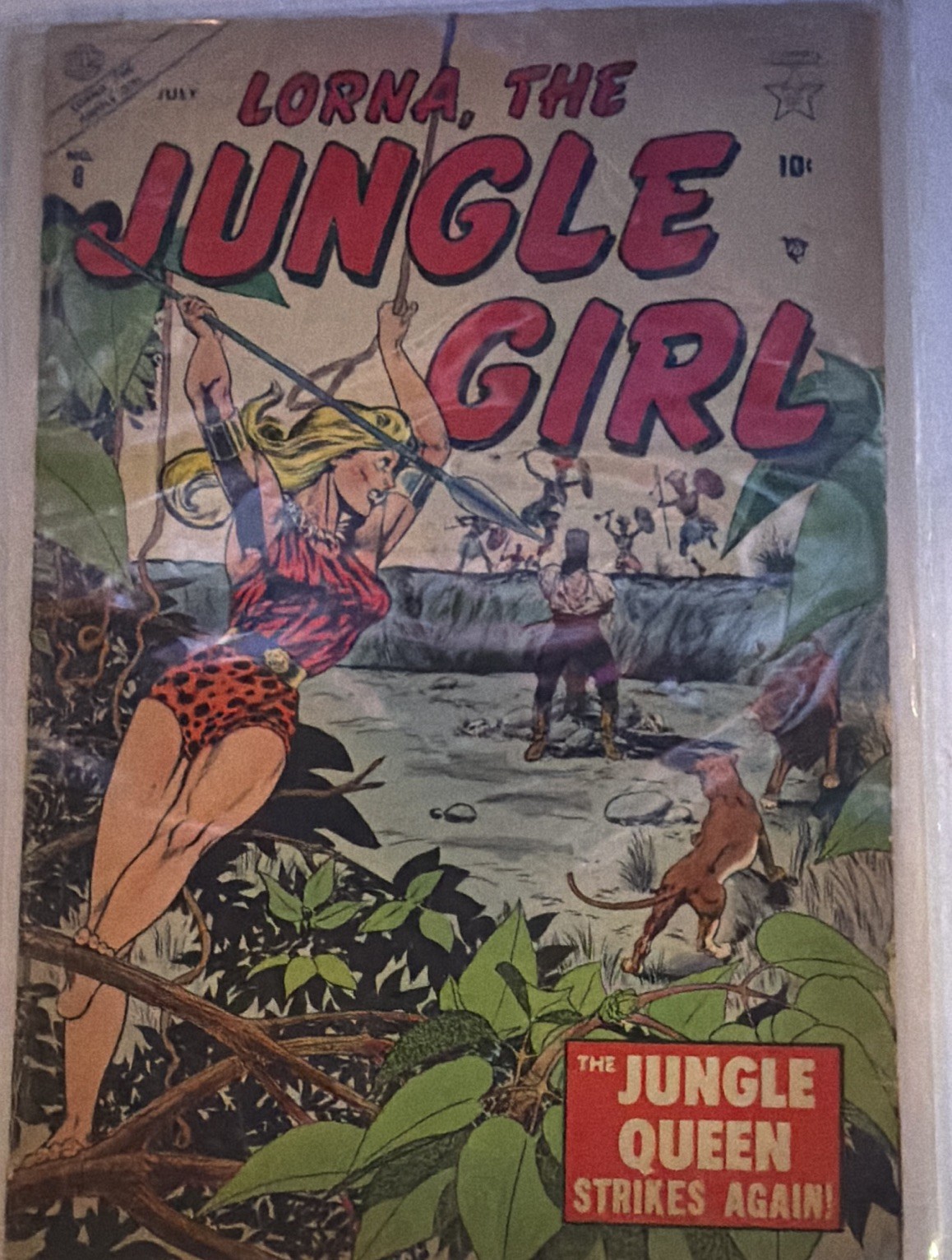 Lorna the Jungle Girl #8 VG 4.0 1954