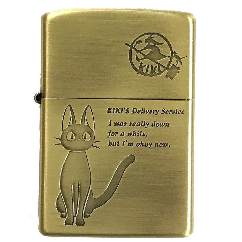 Zippo Kiki\'s Delivery Service Black Cat Jiji Studio Ghibli Hayao Miyazaki Japan