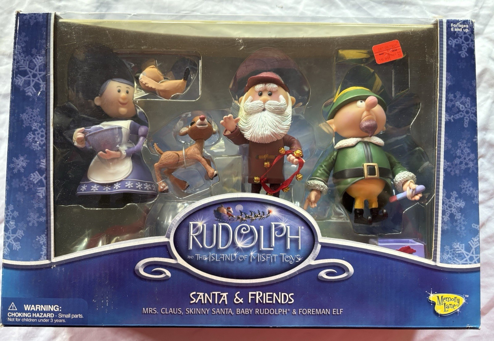 Memory Lane Rudolph & the Island of Misfit Toys - Santa & Friends 2002 NEW