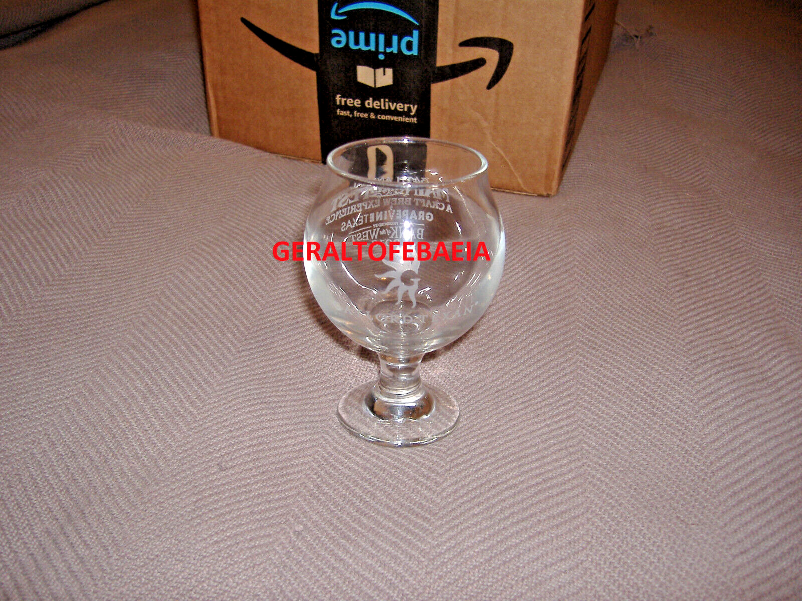 GAYLORD TEXAN 2018, SHOT SNIFFER MINI BEER GLASS