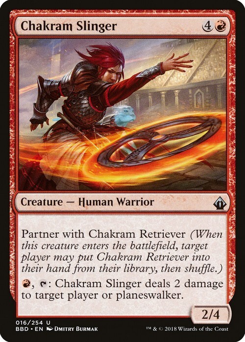 Chakram Slinger ~ Battlebond [ EX ] [ Magic MTG ]