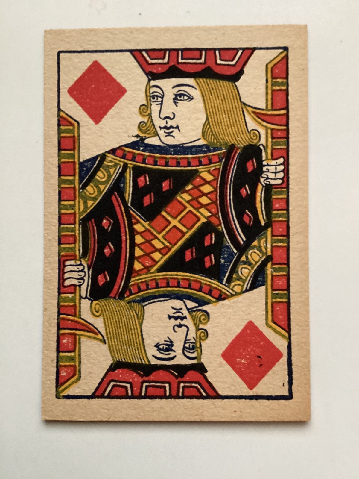 (1) Antique “GREAT MOGUL” Playing Card, c.1865-1880