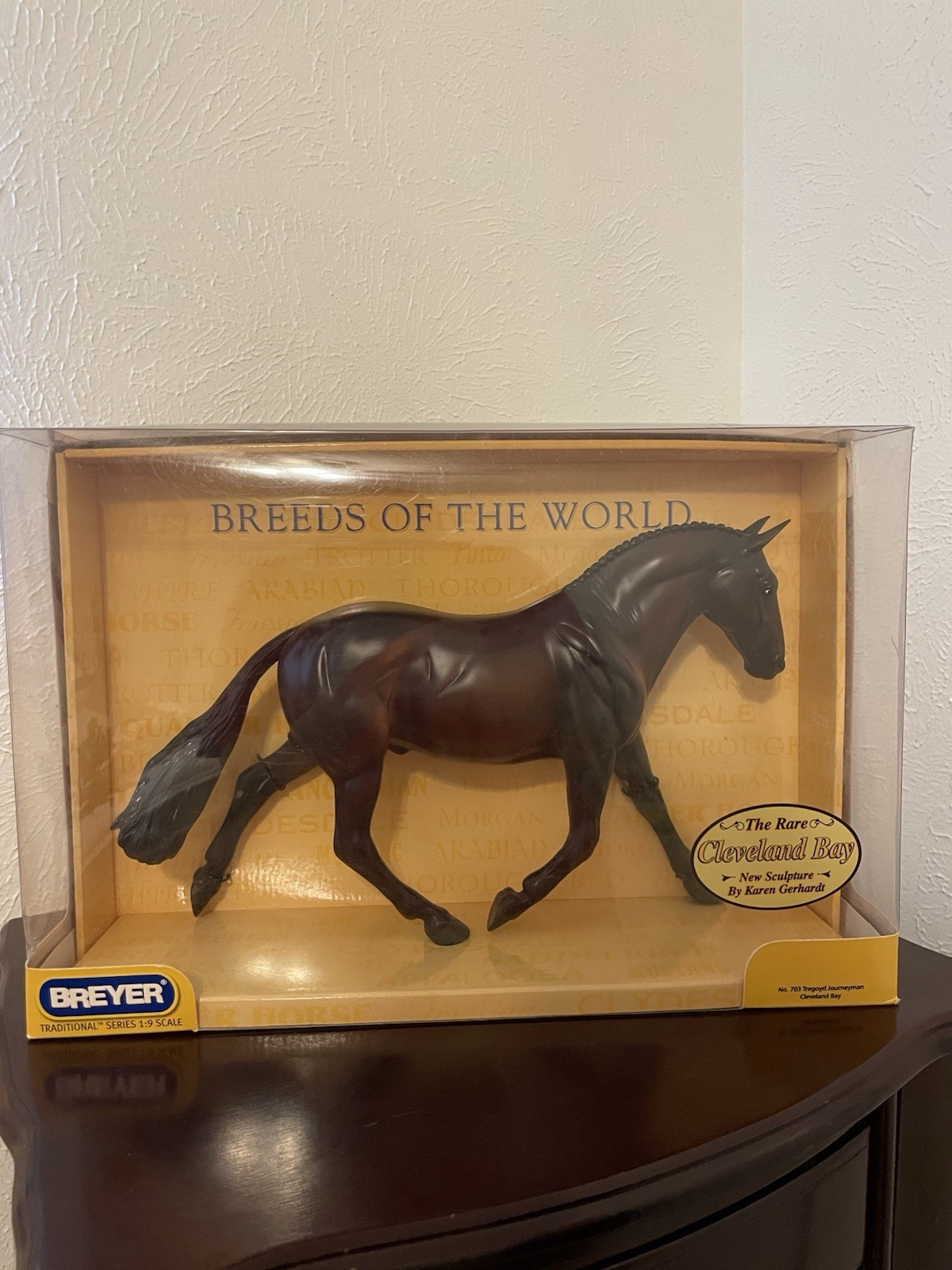 Breyer Horse TREGOYD JOURNEYMAN Cleveland Bay Model #703 Traditional RETIRED