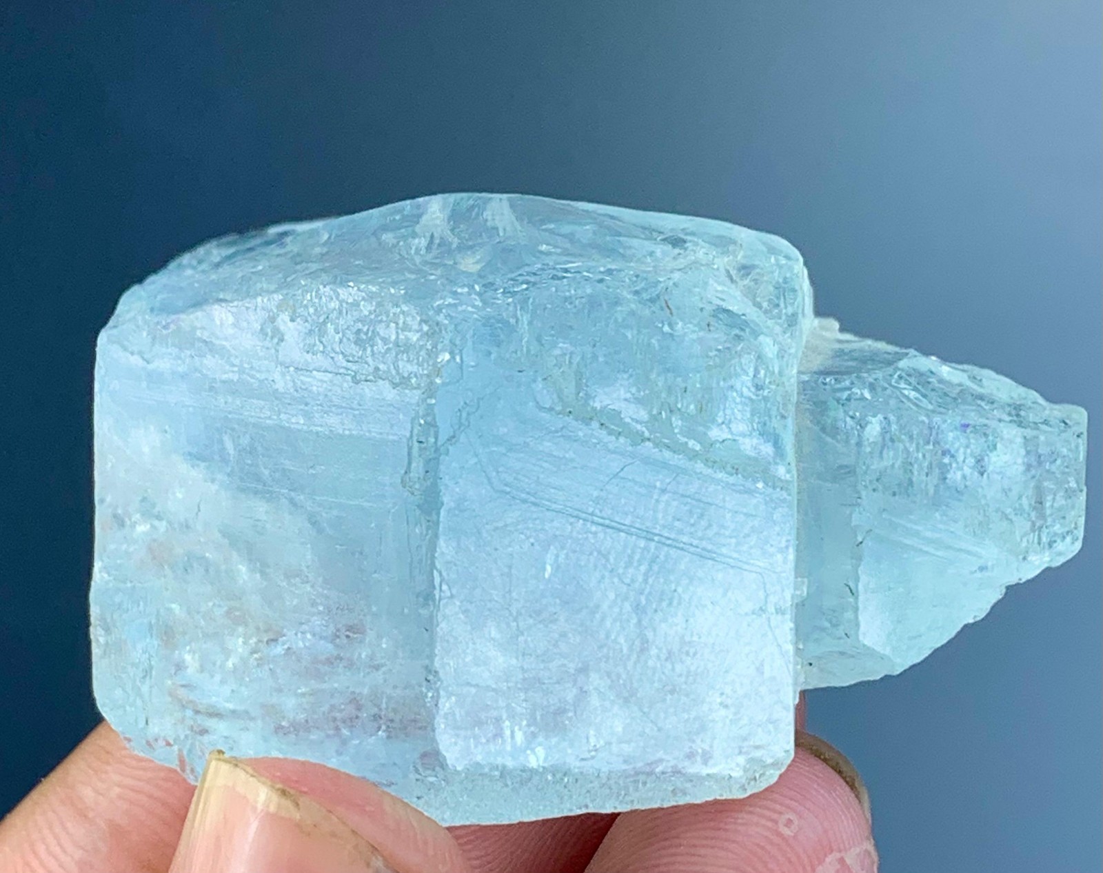 242 Carat Aquamarine Crystal from Skardu Pakistan