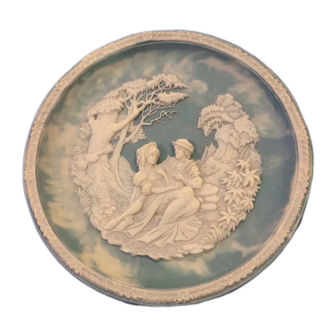 Vintage Shakespeare Love Sonnet Plate \