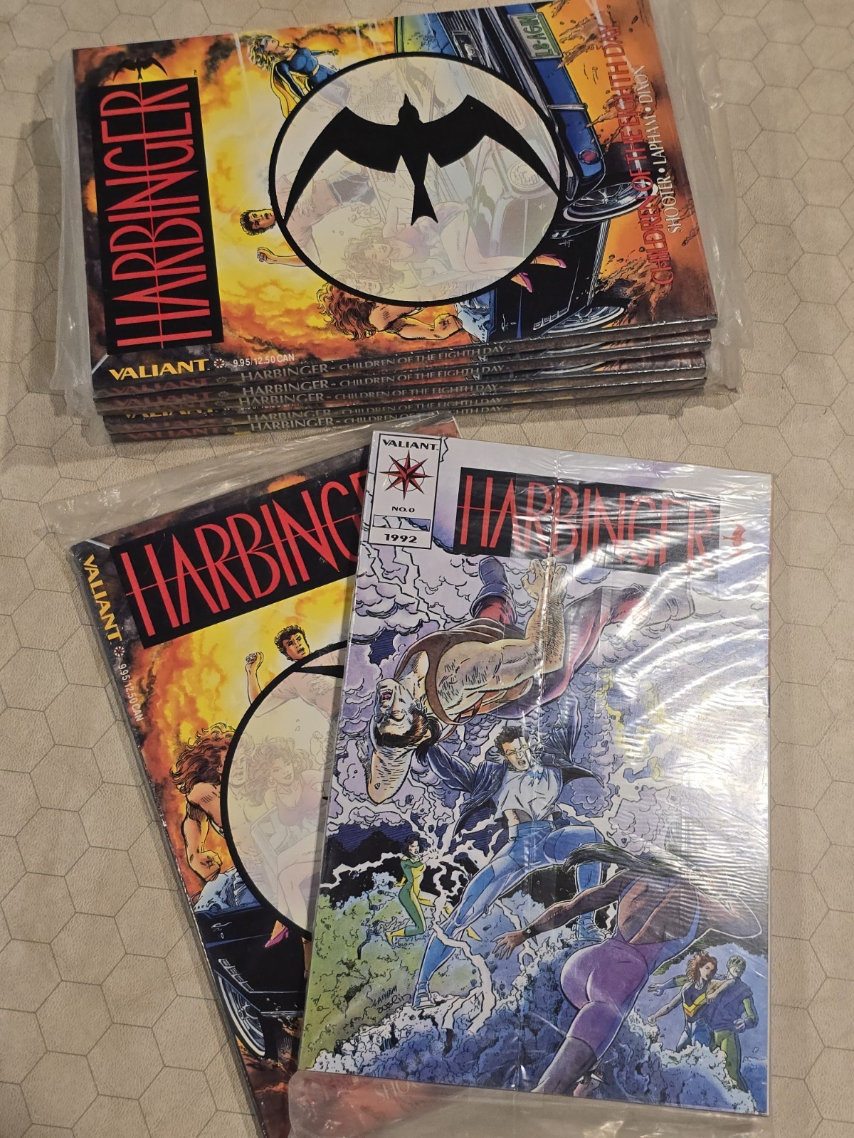 One Polybag Set Only Harbinger TPB NM, polybagged w/ Harbinger #0 Valiant One Polybag Set Only Harbinger TPB NM, polybagged w/ Harbinger #0 Valiant