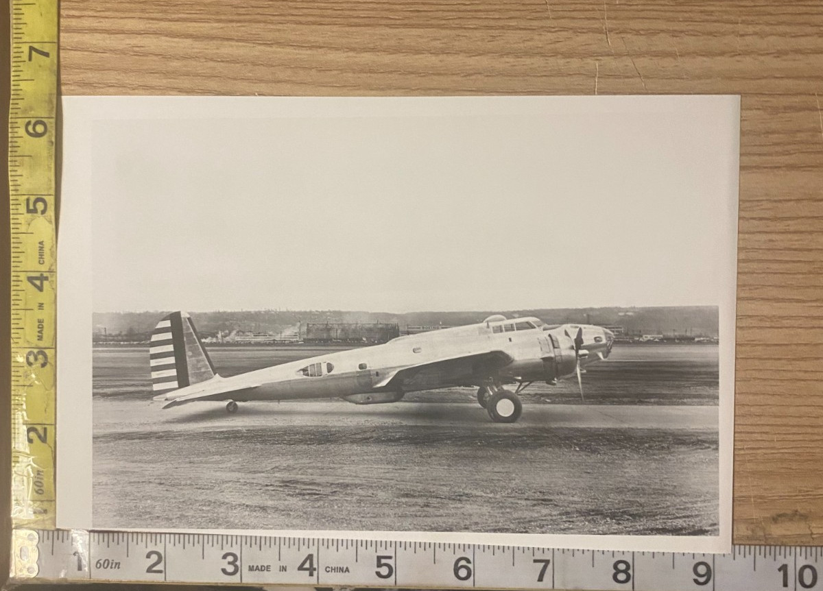 B-17D Flying Fortress Military Plane Book Photograph