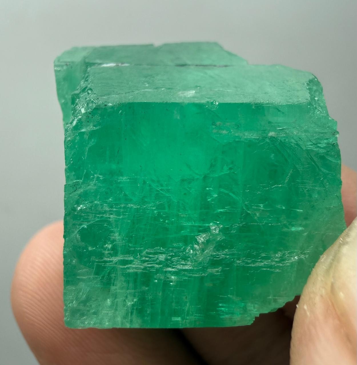 90 CT Amazing Top Quality Full Terminated Unique Crystal Emerald From @PAK.