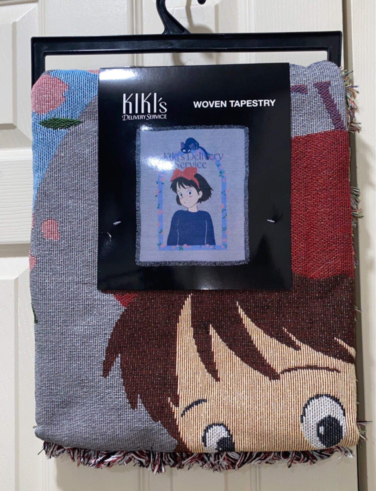 NWT - Studio Ghibli - Box Lunch - Kiki\'s Delivery Service - Woven Tapestry/Throw
